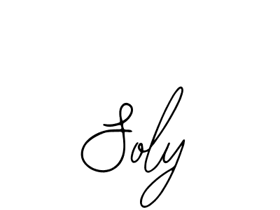 Create a beautiful signature design for name Soly. With this signature (Bearetta-2O07w) fonts, you can make a handwritten signature for free. Soly signature style 12 images and pictures png