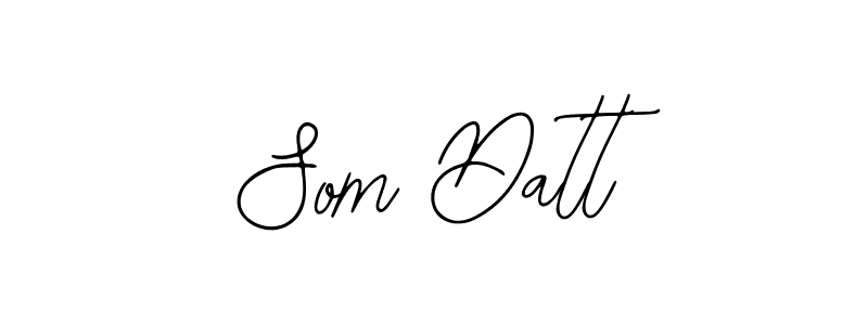 Design your own signature with our free online signature maker. With this signature software, you can create a handwritten (Bearetta-2O07w) signature for name Som Datt. Som Datt signature style 12 images and pictures png