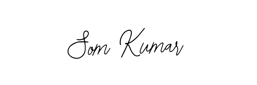 Also we have Som Kumar name is the best signature style. Create professional handwritten signature collection using Bearetta-2O07w autograph style. Som Kumar signature style 12 images and pictures png