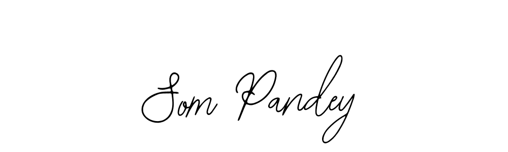 The best way (Bearetta-2O07w) to make a short signature is to pick only two or three words in your name. The name Som Pandey include a total of six letters. For converting this name. Som Pandey signature style 12 images and pictures png