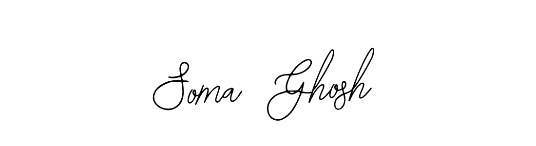 This is the best signature style for the Soma  Ghosh name. Also you like these signature font (Bearetta-2O07w). Mix name signature. Soma  Ghosh signature style 12 images and pictures png