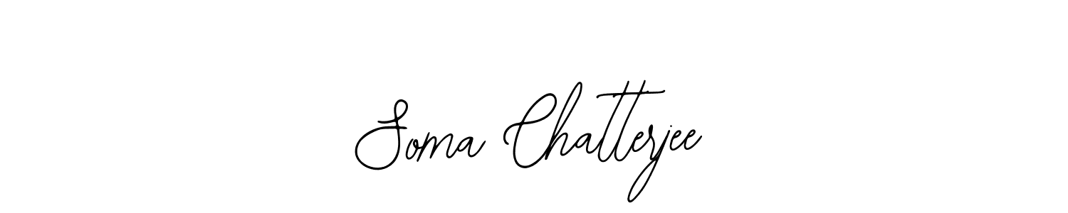 Bearetta-2O07w is a professional signature style that is perfect for those who want to add a touch of class to their signature. It is also a great choice for those who want to make their signature more unique. Get Soma Chatterjee name to fancy signature for free. Soma Chatterjee signature style 12 images and pictures png