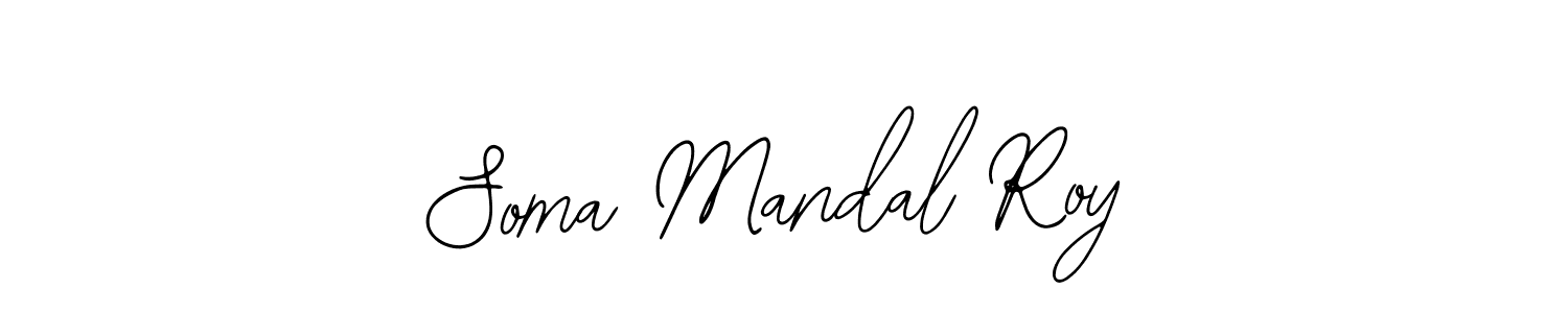 Design your own signature with our free online signature maker. With this signature software, you can create a handwritten (Bearetta-2O07w) signature for name Soma Mandal Roy. Soma Mandal Roy signature style 12 images and pictures png