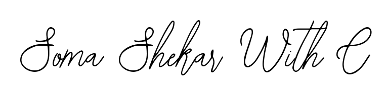 Discover the perfect balance of readability and style for Soma Shekar With C with Bearetta-2O07w font. Create your dream signature today. Soma Shekar With C signature style 12 images and pictures png