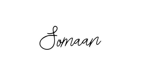 You should practise on your own different ways (Bearetta-2O07w) to write your name (Somaan) in signature. don't let someone else do it for you. Somaan signature style 12 images and pictures png