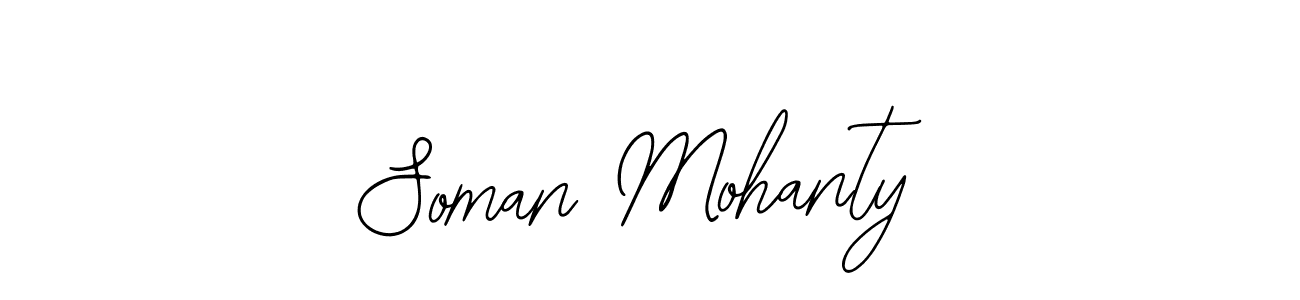 It looks lik you need a new signature style for name Soman Mohanty. Design unique handwritten (Bearetta-2O07w) signature with our free signature maker in just a few clicks. Soman Mohanty signature style 12 images and pictures png