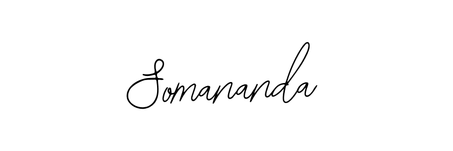 You should practise on your own different ways (Bearetta-2O07w) to write your name (Somananda) in signature. don't let someone else do it for you. Somananda signature style 12 images and pictures png