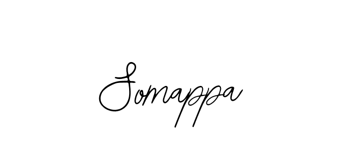 You should practise on your own different ways (Bearetta-2O07w) to write your name (Somappa) in signature. don't let someone else do it for you. Somappa signature style 12 images and pictures png