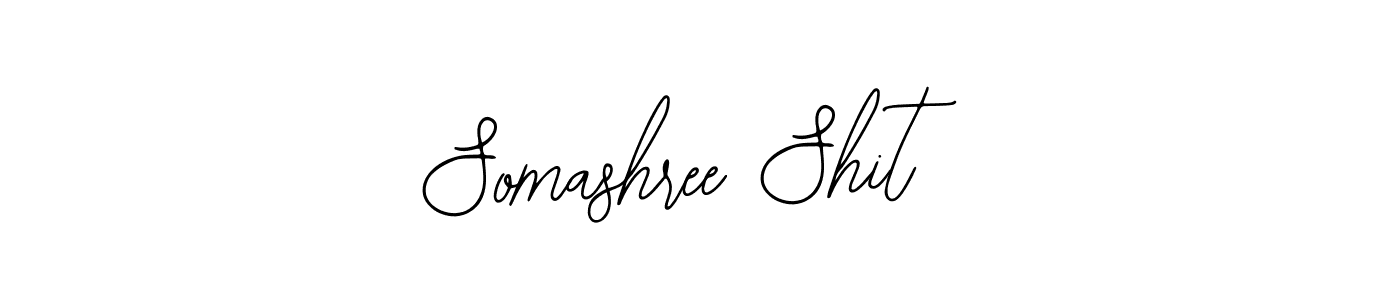 Use a signature maker to create a handwritten signature online. With this signature software, you can design (Bearetta-2O07w) your own signature for name Somashree Shit. Somashree Shit signature style 12 images and pictures png