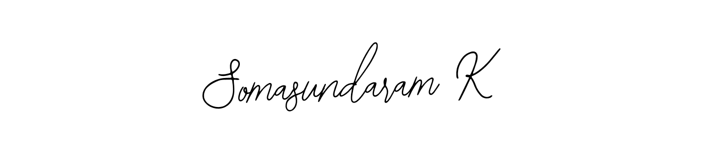 Make a beautiful signature design for name Somasundaram K. With this signature (Bearetta-2O07w) style, you can create a handwritten signature for free. Somasundaram K signature style 12 images and pictures png