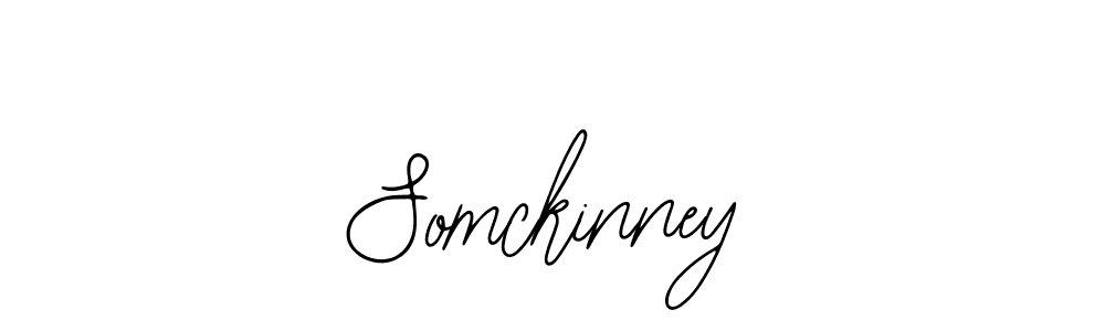 You should practise on your own different ways (Bearetta-2O07w) to write your name (Somckinney) in signature. don't let someone else do it for you. Somckinney signature style 12 images and pictures png