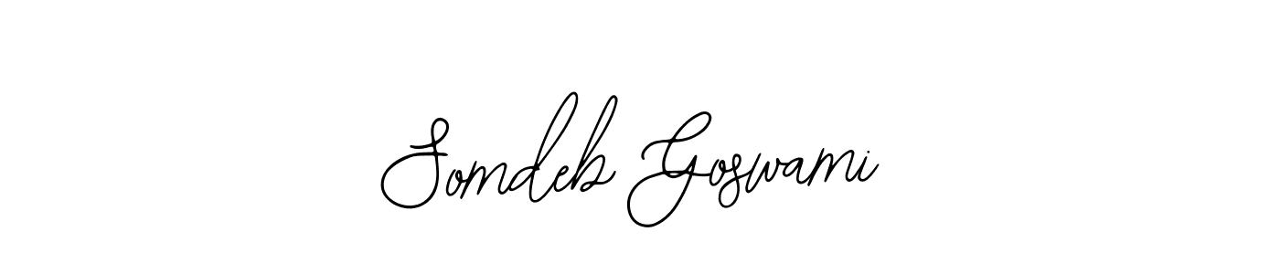 Design your own signature with our free online signature maker. With this signature software, you can create a handwritten (Bearetta-2O07w) signature for name Somdeb Goswami. Somdeb Goswami signature style 12 images and pictures png