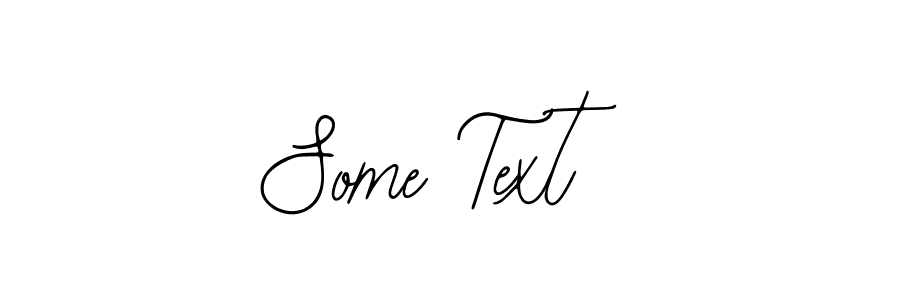 Also You can easily find your signature by using the search form. We will create Some Text name handwritten signature images for you free of cost using Bearetta-2O07w sign style. Some Text signature style 12 images and pictures png