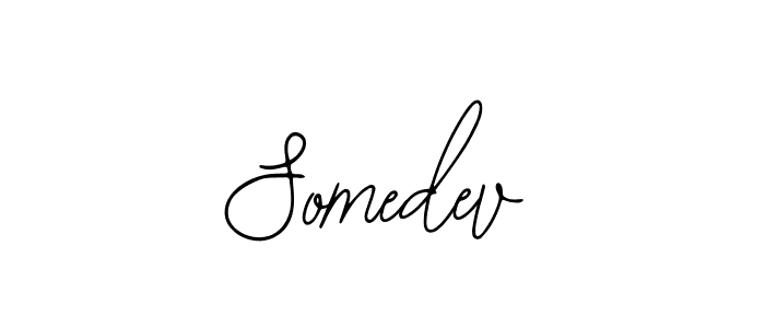 How to make Somedev name signature. Use Bearetta-2O07w style for creating short signs online. This is the latest handwritten sign. Somedev signature style 12 images and pictures png