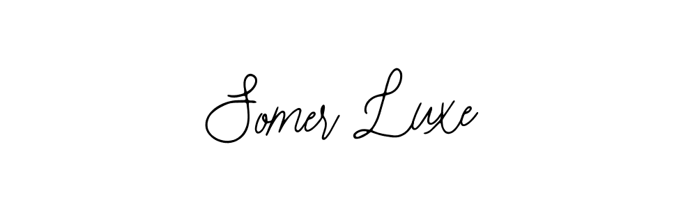 You should practise on your own different ways (Bearetta-2O07w) to write your name (Somer Luxe) in signature. don't let someone else do it for you. Somer Luxe signature style 12 images and pictures png