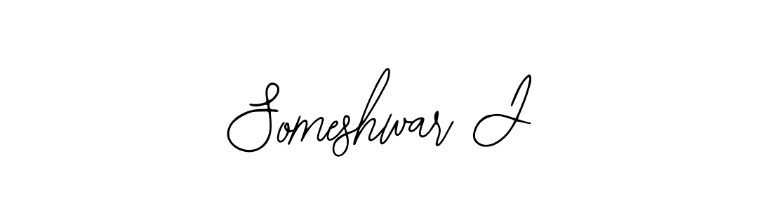 Make a beautiful signature design for name Someshwar J. With this signature (Bearetta-2O07w) style, you can create a handwritten signature for free. Someshwar J signature style 12 images and pictures png