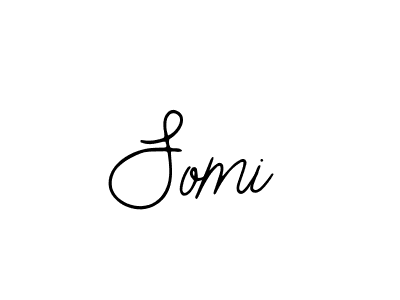 Design your own signature with our free online signature maker. With this signature software, you can create a handwritten (Bearetta-2O07w) signature for name Somi. Somi signature style 12 images and pictures png