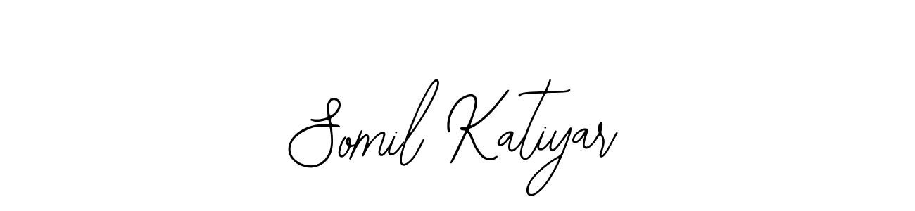 Somil Katiyar stylish signature style. Best Handwritten Sign (Bearetta-2O07w) for my name. Handwritten Signature Collection Ideas for my name Somil Katiyar. Somil Katiyar signature style 12 images and pictures png