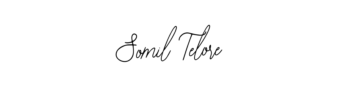 Also You can easily find your signature by using the search form. We will create Somil Telore name handwritten signature images for you free of cost using Bearetta-2O07w sign style. Somil Telore signature style 12 images and pictures png