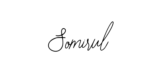 Make a beautiful signature design for name Somirul. Use this online signature maker to create a handwritten signature for free. Somirul signature style 12 images and pictures png