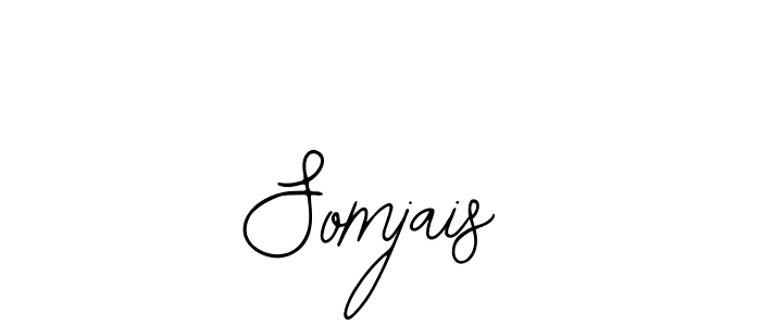The best way (Bearetta-2O07w) to make a short signature is to pick only two or three words in your name. The name Somjais include a total of six letters. For converting this name. Somjais signature style 12 images and pictures png