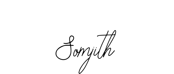 if you are searching for the best signature style for your name Somjith. so please give up your signature search. here we have designed multiple signature styles  using Bearetta-2O07w. Somjith signature style 12 images and pictures png