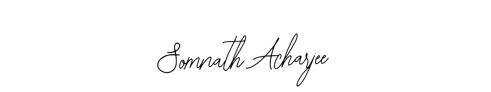 Create a beautiful signature design for name Somnath Acharjee. With this signature (Bearetta-2O07w) fonts, you can make a handwritten signature for free. Somnath Acharjee signature style 12 images and pictures png