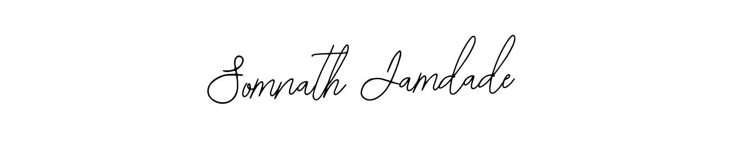 if you are searching for the best signature style for your name Somnath Jamdade. so please give up your signature search. here we have designed multiple signature styles  using Bearetta-2O07w. Somnath Jamdade signature style 12 images and pictures png