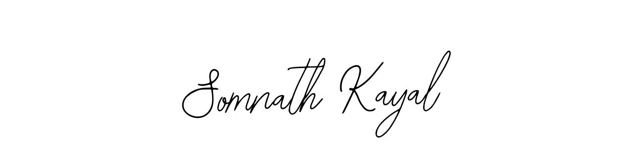 Design your own signature with our free online signature maker. With this signature software, you can create a handwritten (Bearetta-2O07w) signature for name Somnath Kayal. Somnath Kayal signature style 12 images and pictures png