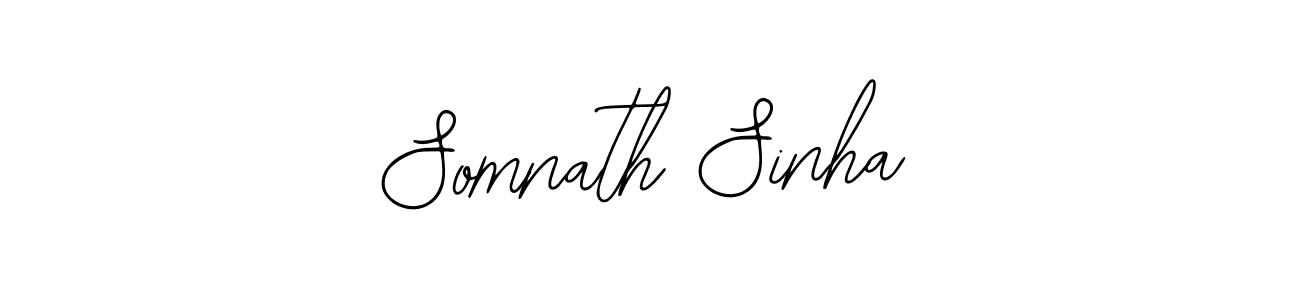 Design your own signature with our free online signature maker. With this signature software, you can create a handwritten (Bearetta-2O07w) signature for name Somnath Sinha. Somnath Sinha signature style 12 images and pictures png