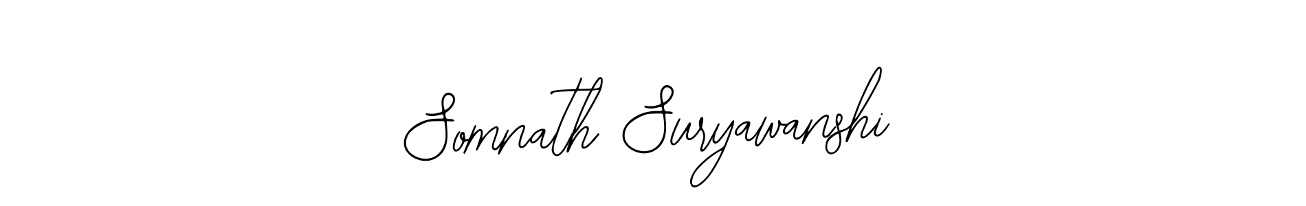 Make a beautiful signature design for name Somnath Suryawanshi. With this signature (Bearetta-2O07w) style, you can create a handwritten signature for free. Somnath Suryawanshi signature style 12 images and pictures png