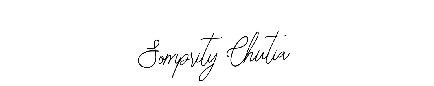 How to make Somprity Chutia signature? Bearetta-2O07w is a professional autograph style. Create handwritten signature for Somprity Chutia name. Somprity Chutia signature style 12 images and pictures png