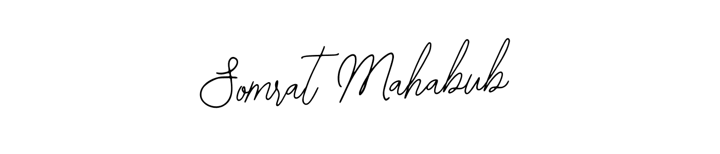 Somrat Mahabub stylish signature style. Best Handwritten Sign (Bearetta-2O07w) for my name. Handwritten Signature Collection Ideas for my name Somrat Mahabub. Somrat Mahabub signature style 12 images and pictures png