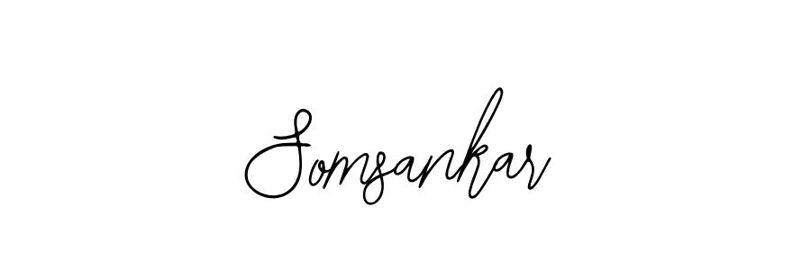 Design your own signature with our free online signature maker. With this signature software, you can create a handwritten (Bearetta-2O07w) signature for name Somsankar. Somsankar signature style 12 images and pictures png