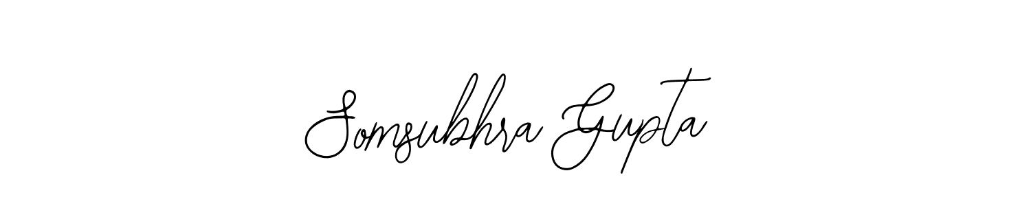 Use a signature maker to create a handwritten signature online. With this signature software, you can design (Bearetta-2O07w) your own signature for name Somsubhra Gupta. Somsubhra Gupta signature style 12 images and pictures png