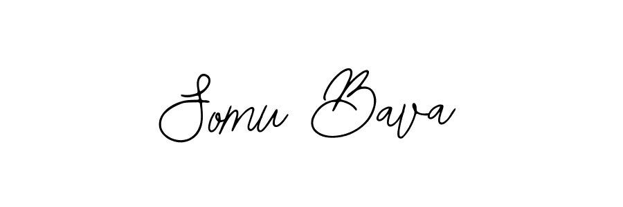 Make a beautiful signature design for name Somu Bava. With this signature (Bearetta-2O07w) style, you can create a handwritten signature for free. Somu Bava signature style 12 images and pictures png