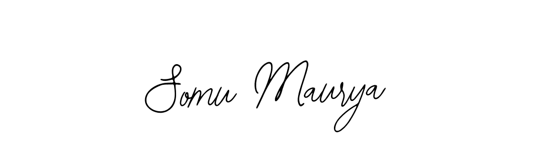 Use a signature maker to create a handwritten signature online. With this signature software, you can design (Bearetta-2O07w) your own signature for name Somu Maurya. Somu Maurya signature style 12 images and pictures png