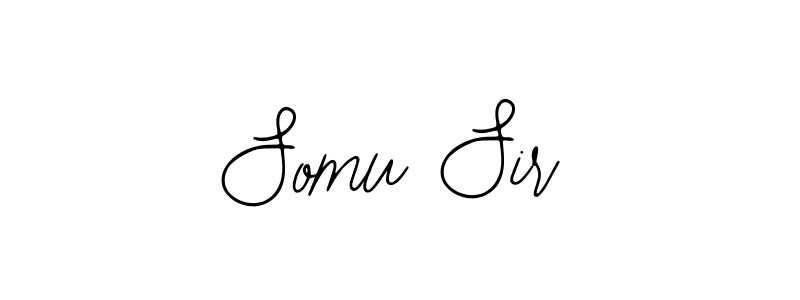 Create a beautiful signature design for name Somu Sir. With this signature (Bearetta-2O07w) fonts, you can make a handwritten signature for free. Somu Sir signature style 12 images and pictures png