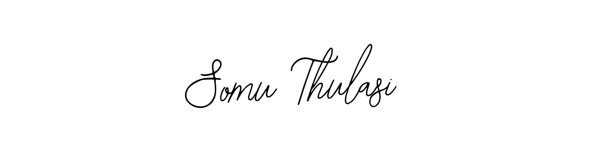 Somu Thulasi stylish signature style. Best Handwritten Sign (Bearetta-2O07w) for my name. Handwritten Signature Collection Ideas for my name Somu Thulasi. Somu Thulasi signature style 12 images and pictures png