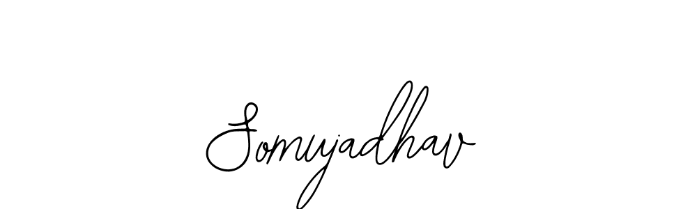 Design your own signature with our free online signature maker. With this signature software, you can create a handwritten (Bearetta-2O07w) signature for name Somujadhav. Somujadhav signature style 12 images and pictures png