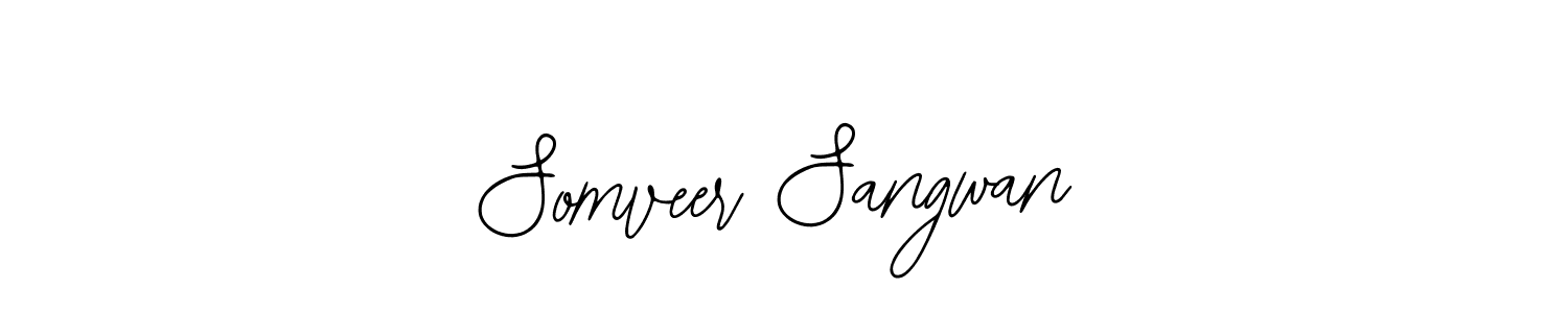 How to Draw Somveer Sangwan signature style? Bearetta-2O07w is a latest design signature styles for name Somveer Sangwan. Somveer Sangwan signature style 12 images and pictures png