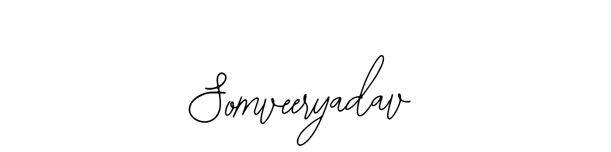 Use a signature maker to create a handwritten signature online. With this signature software, you can design (Bearetta-2O07w) your own signature for name Somveeryadav. Somveeryadav signature style 12 images and pictures png