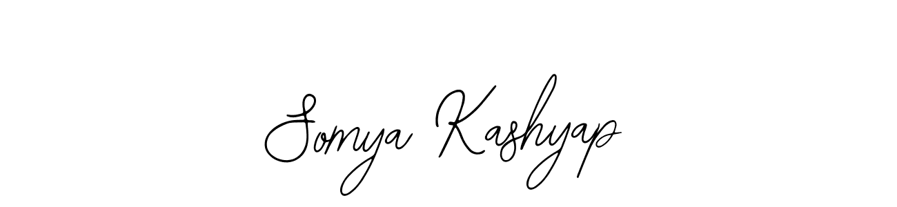 Create a beautiful signature design for name Somya Kashyap. With this signature (Bearetta-2O07w) fonts, you can make a handwritten signature for free. Somya Kashyap signature style 12 images and pictures png