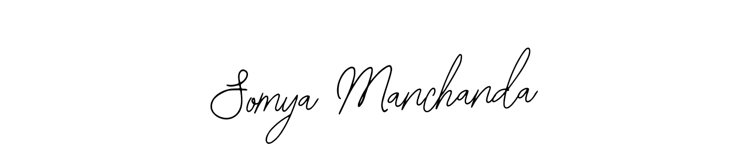 How to Draw Somya Manchanda signature style? Bearetta-2O07w is a latest design signature styles for name Somya Manchanda. Somya Manchanda signature style 12 images and pictures png