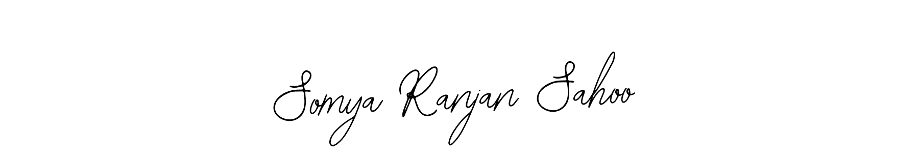 The best way (Bearetta-2O07w) to make a short signature is to pick only two or three words in your name. The name Somya Ranjan Sahoo include a total of six letters. For converting this name. Somya Ranjan Sahoo signature style 12 images and pictures png
