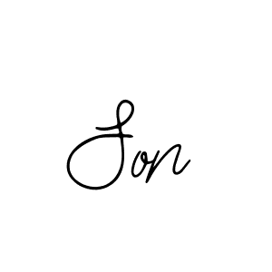 Similarly Bearetta-2O07w is the best handwritten signature design. Signature creator online .You can use it as an online autograph creator for name Son. Son signature style 12 images and pictures png