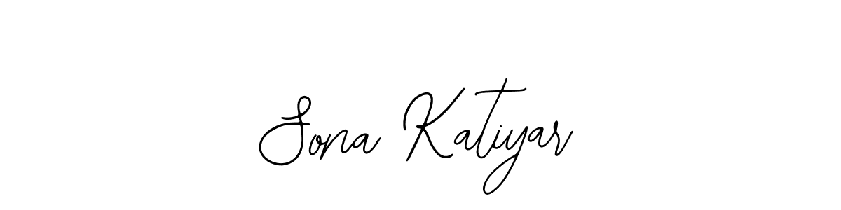 Also we have Sona Katiyar name is the best signature style. Create professional handwritten signature collection using Bearetta-2O07w autograph style. Sona Katiyar signature style 12 images and pictures png