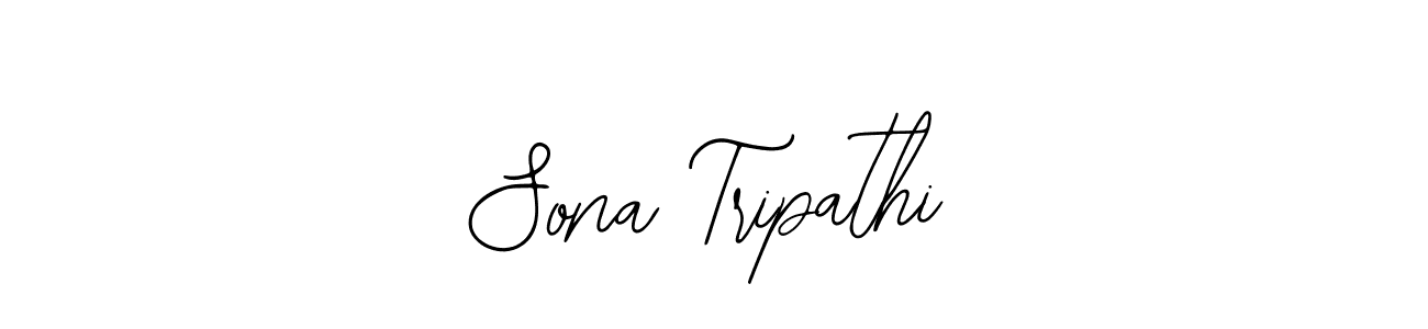 Use a signature maker to create a handwritten signature online. With this signature software, you can design (Bearetta-2O07w) your own signature for name Sona Tripathi. Sona Tripathi signature style 12 images and pictures png