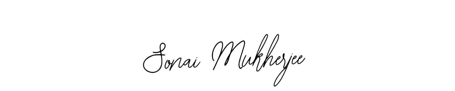 Create a beautiful signature design for name Sonai Mukherjee. With this signature (Bearetta-2O07w) fonts, you can make a handwritten signature for free. Sonai Mukherjee signature style 12 images and pictures png