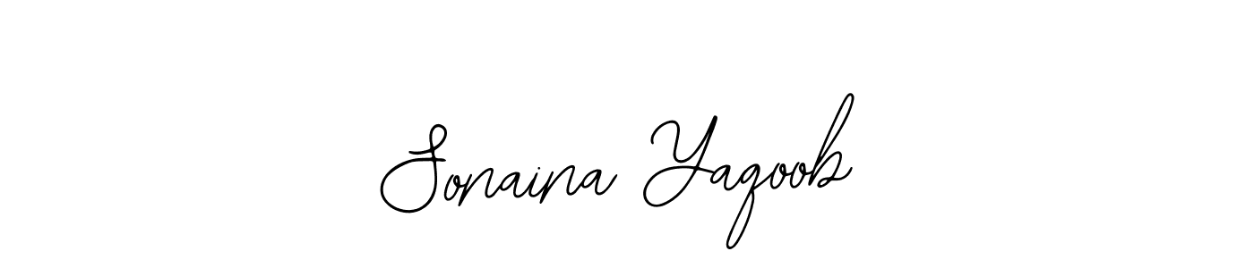 How to Draw Sonaina Yaqoob signature style? Bearetta-2O07w is a latest design signature styles for name Sonaina Yaqoob. Sonaina Yaqoob signature style 12 images and pictures png